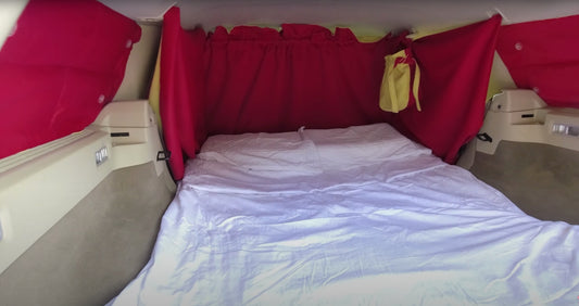 VOLVO V70, XC70 2006 to 2016 BLIND CURTAINS. Set of 6 CURTAINS. VOLVO MINI CAMPER