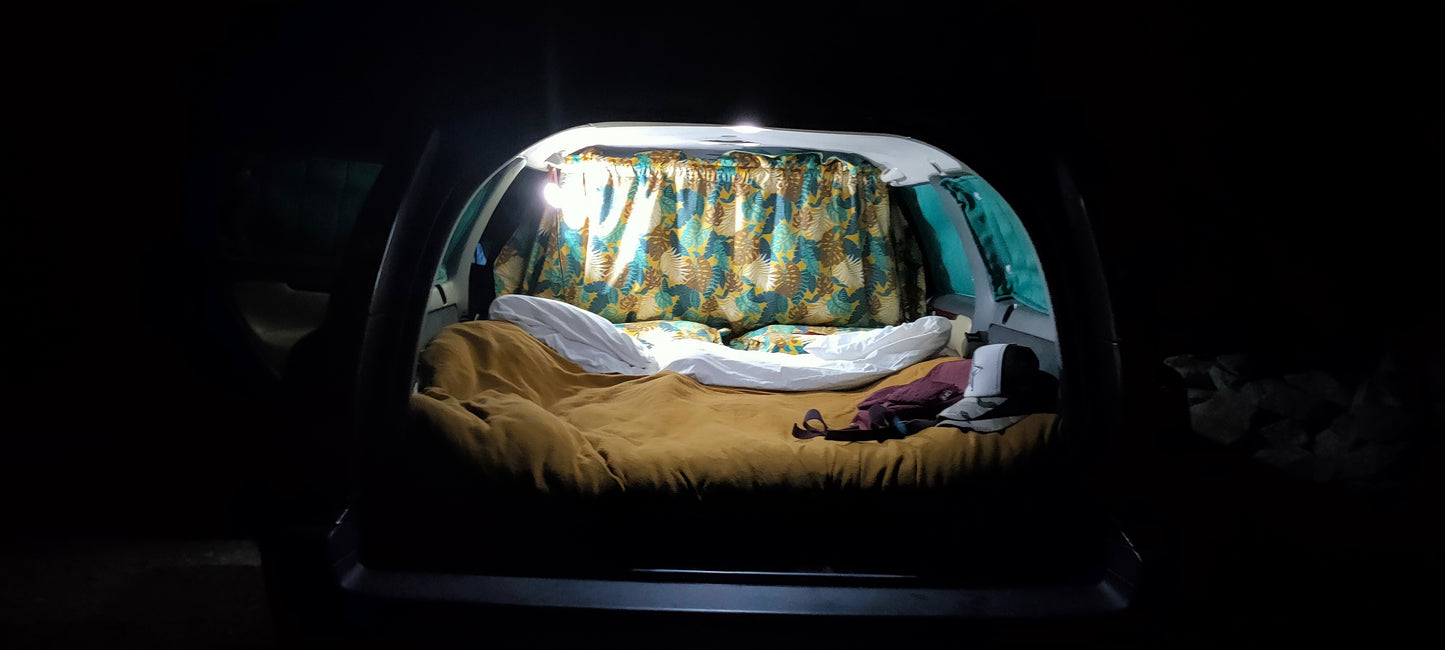 VOLVO V70, XC70 2000 to 2006 BLIND CURTAINS. Set of 6 CURTAINS. VOLVO MINI CAMPER VAN