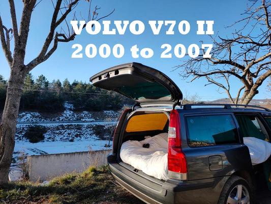 VOLVO V70, XC70 2000 to 2006 BLIND CURTAINS. Set of 5. VOLVO MINI CAMPER VAN