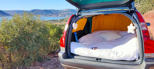 VOLVO V70, XC70 2000 to 2006 BLIND CURTAINS. Set of 6 CURTAINS. VOLVO MINI CAMPER VAN