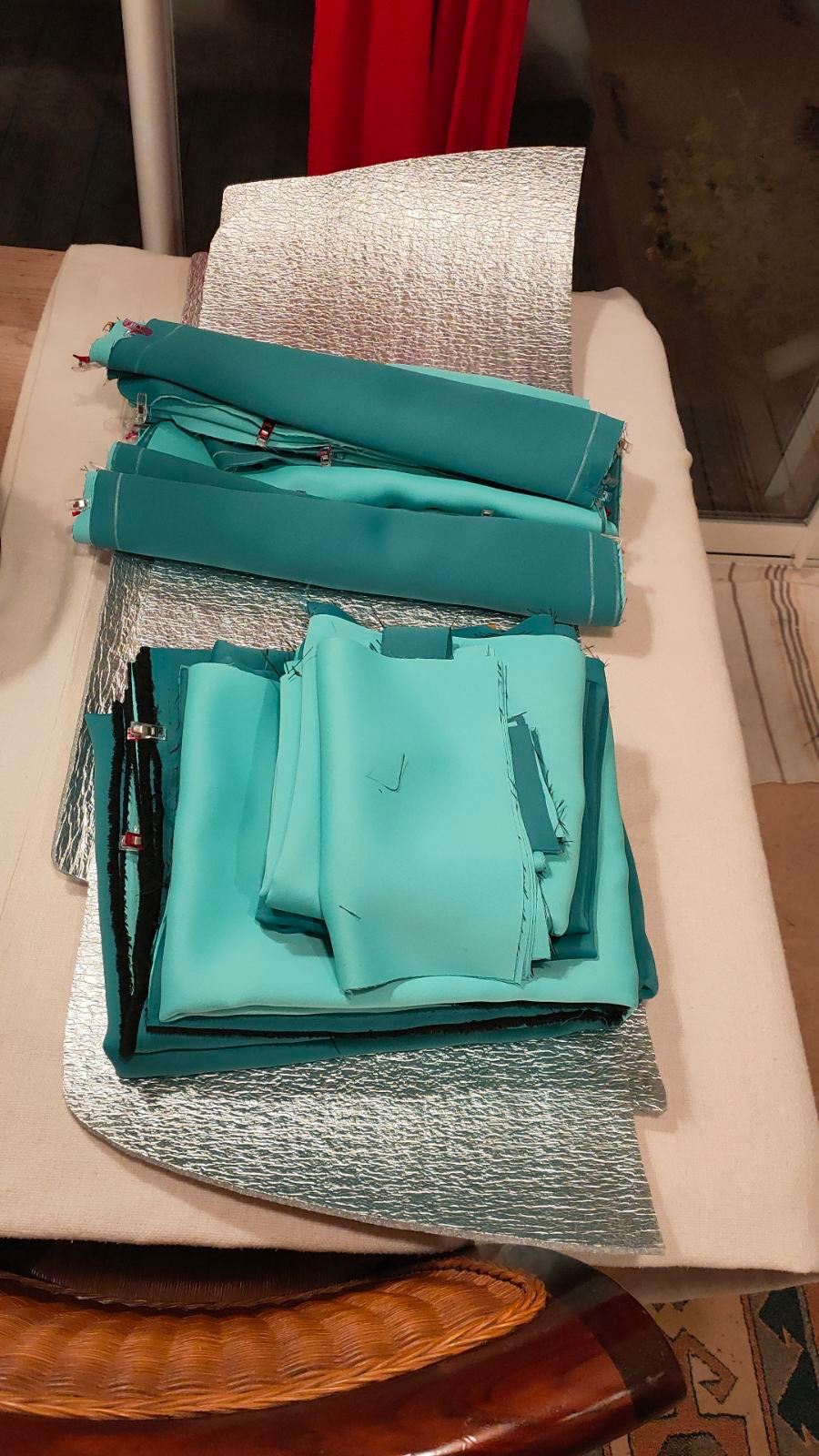 VOLVO V70, XC70 2000 to 2006 BLIND CURTAINS. Set of 6 CURTAINS. VOLVO MINI CAMPER VAN