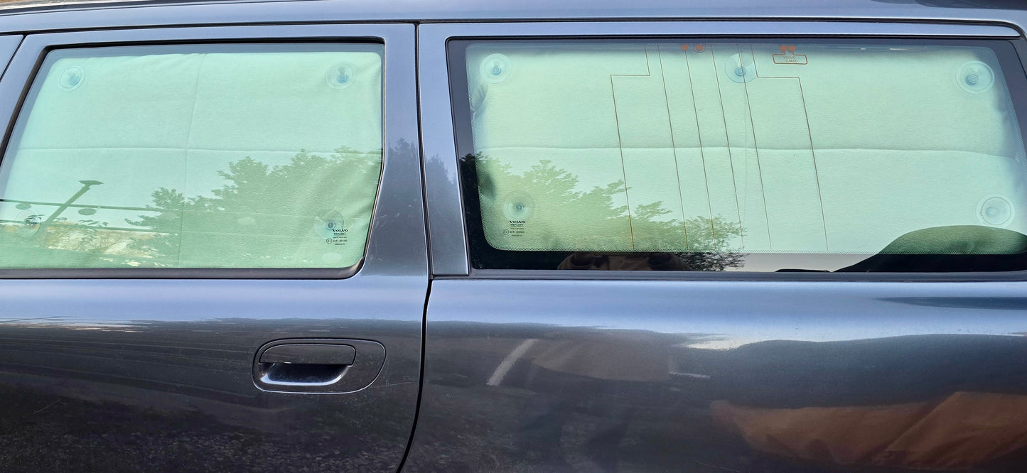 READY TO SHIP ! SET OF VOLVO V70, XC70 2000 TO 2006 BLIND CURTAINS. A CAMPER VAN FOR 339€