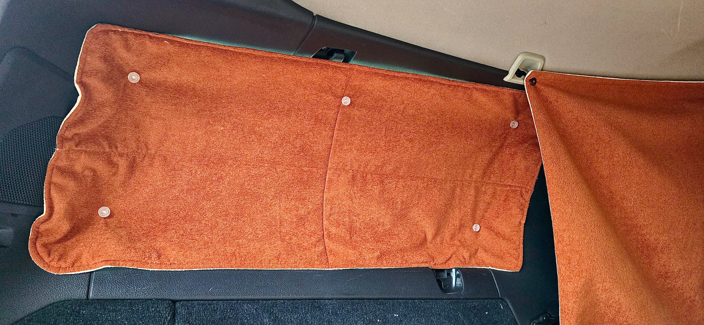 READY TO SHIP ! SET OF VOLVO V70, XC70 2000 TO 2006 BLIND CURTAINS. A CAMPER VAN FOR 339€