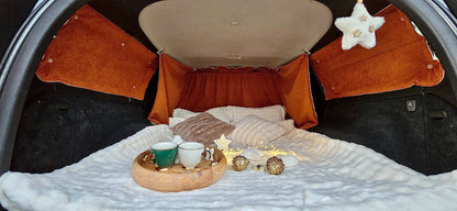 READY TO SHIP ! SET OF VOLVO V70, XC70 2000 TO 2006 BLIND CURTAINS. A CAMPER VAN FOR 339€