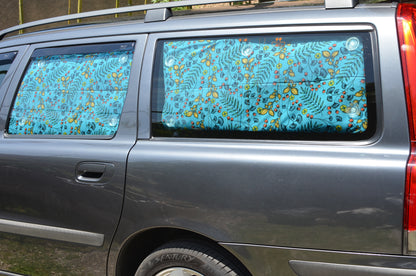 READY TO SHIP ! SET OF VOLVO V70, XC70 2000 TO 2006 BLIND CURTAINS. A CAMPER VAN FOR 339€